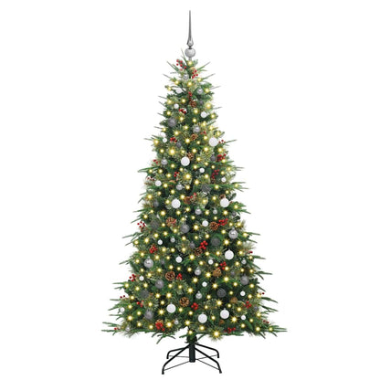 Kunstmatige Inklapbare Kerstboom Groen 210 cm PE en PVC