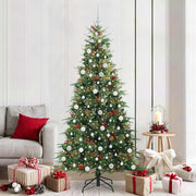 Kerstboom kunst 210 cm groen PE PVC