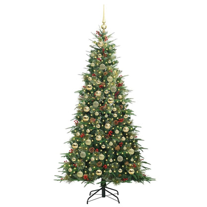 Kunstmatige Inklapbare Kerstboom Groen 210 cm PE en PVC