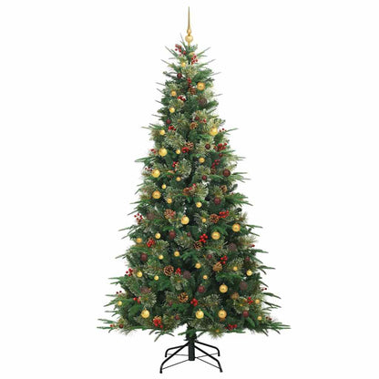 Kunstmatige Inklapbare Kerstboom Groen 240 cm PE en PVC