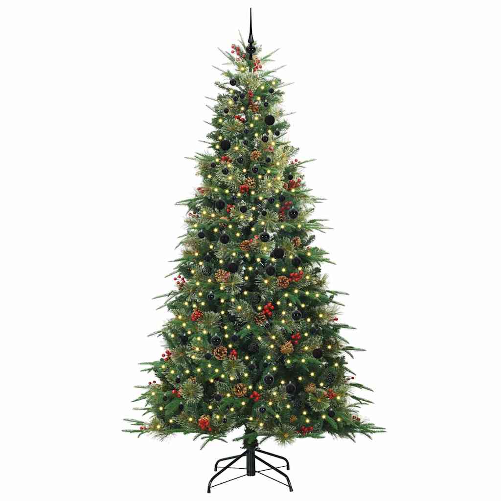 Kunstmatige Inklapbare Kerstboom Pe En Pvc Groen 240 cm