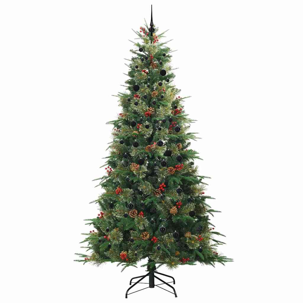 Kunstmatige Inklapbare Kerstboom Pe En Pvc Groen 240 cm