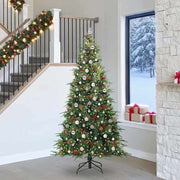 Kerstboom inklapbaar PE PVC groen 240 cm