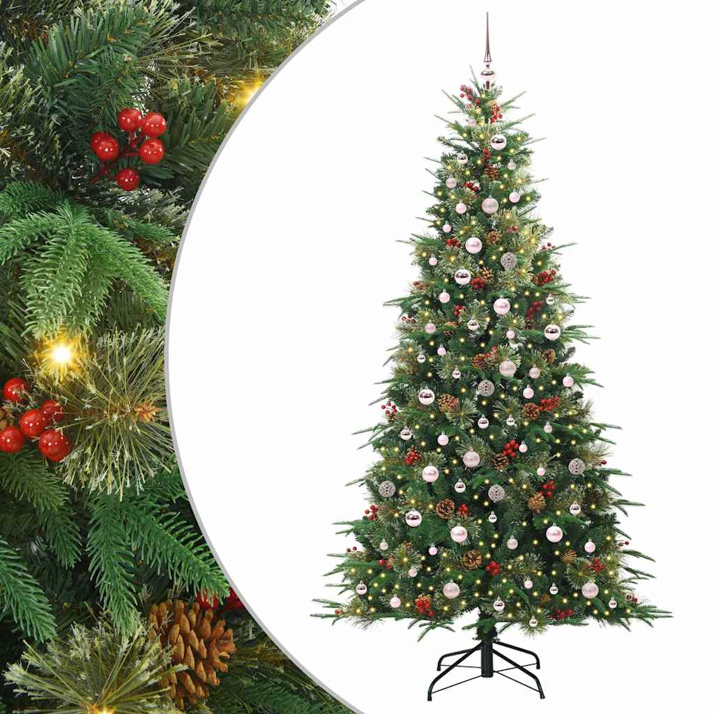 Kunstmatige Inklapbare Kerstboom Pe En Pvc Groen 240 cm