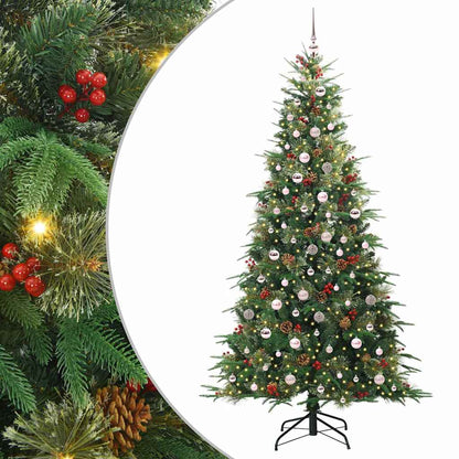 Kunstmatige Inklapbare Kerstboom Pe En Pvc Groen 240 cm