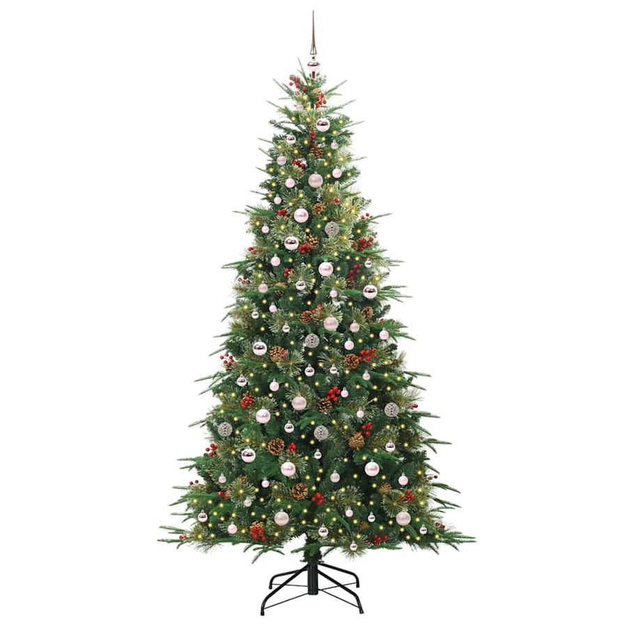 Kunstmatige Inklapbare Kerstboom Pe En Pvc Groen 240 cm