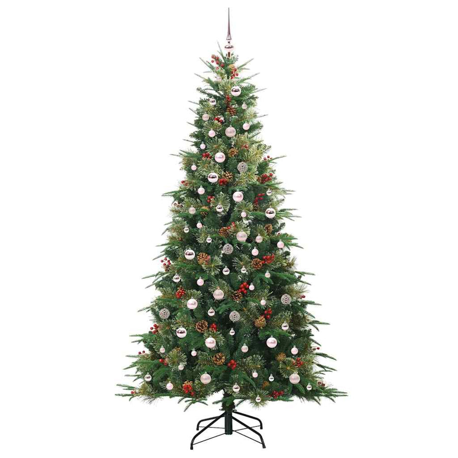 Kunstmatige Inklapbare Kerstboom Pe En Pvc Groen 240 cm