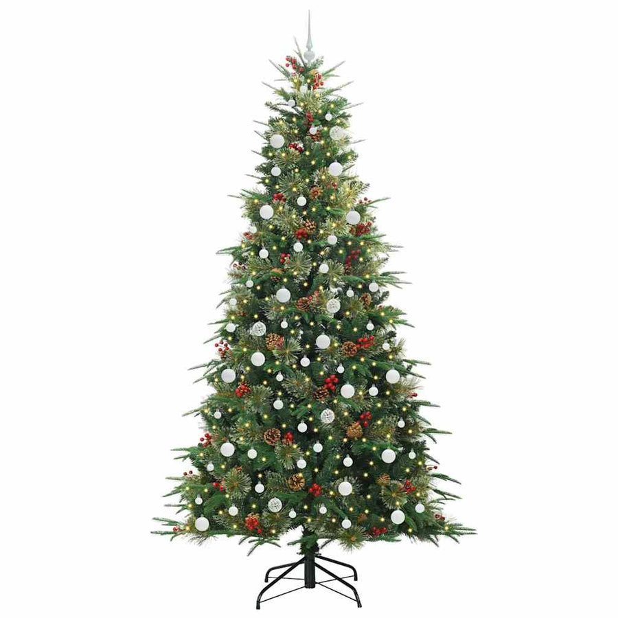 Kunstmatige Inklapbare Kerstboom Pe En Pvc Groen 240 cm