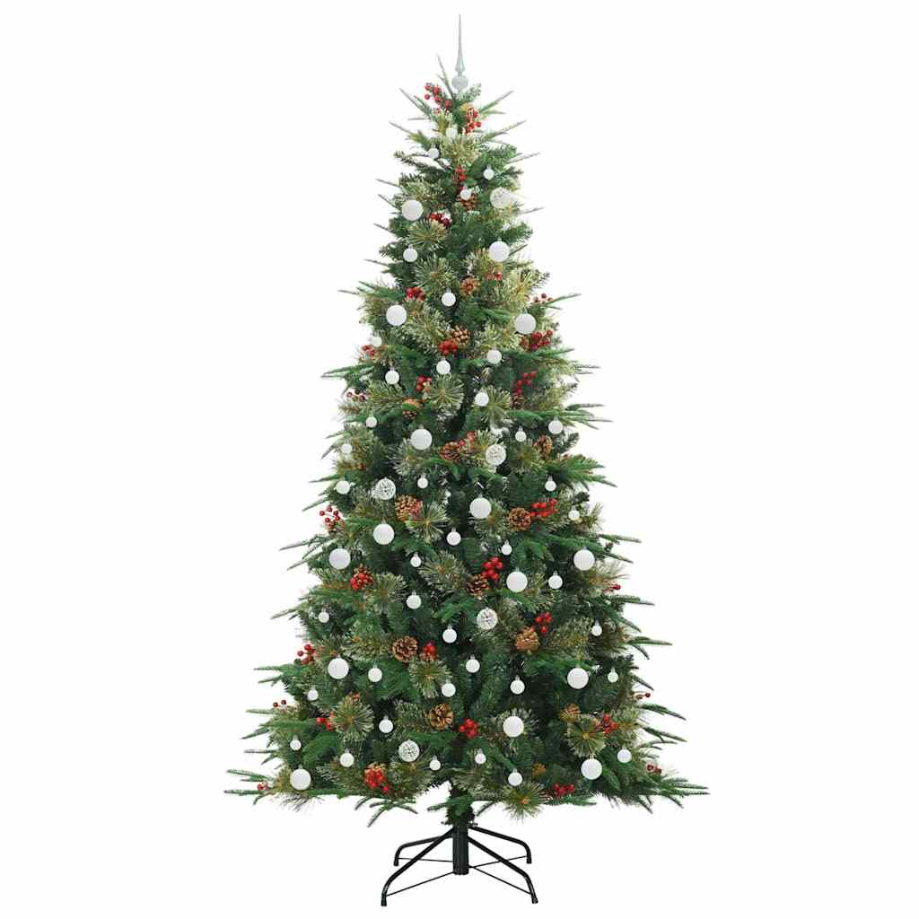 Kunstmatige Inklapbare Kerstboom Pe En Pvc Groen 240 cm
