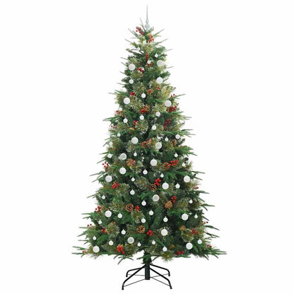 Kunstmatige Inklapbare Kerstboom Pe En Pvc Groen 240 cm