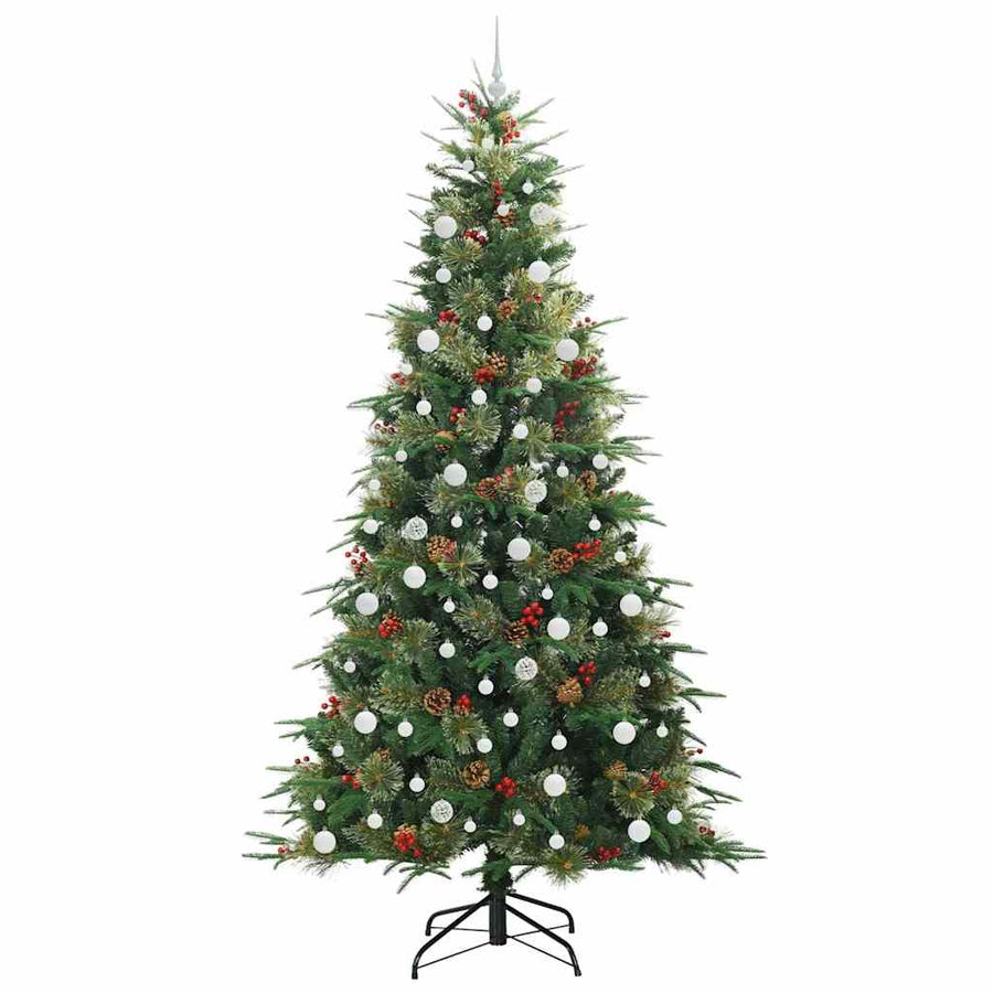 Kunstmatige Inklapbare Kerstboom Pe En Pvc Groen 240 cm