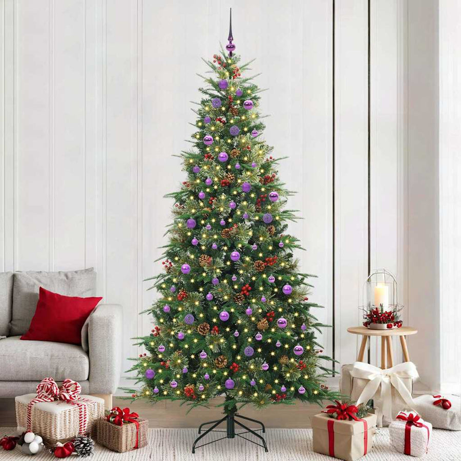 Kunstmatige Inklapbare Kerstboom Pe En Pvc Groen 240 cm
