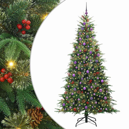 Kunstmatige Inklapbare Kerstboom Pe En Pvc Groen 240 cm