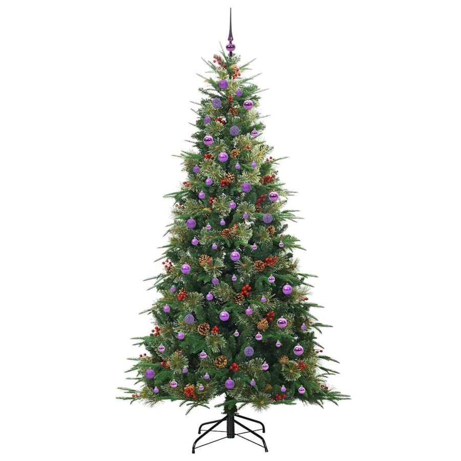 Kunstmatige Inklapbare Kerstboom Pe En Pvc Groen 240 cm