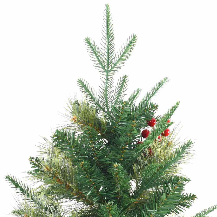 Kunstmatige Inklapbare Kerstboom Pe En Pvc Groen 240 cm