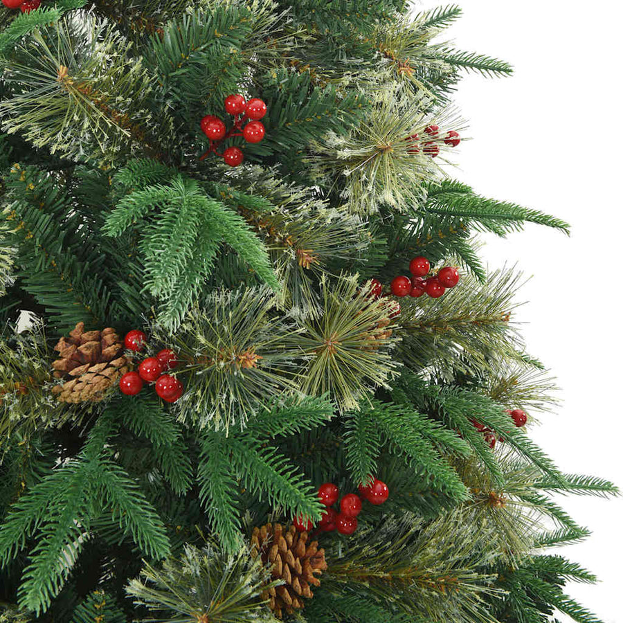 Kunstmatige Inklapbare Kerstboom Pe En Pvc Groen 240 cm