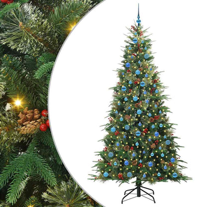 Kunstmatige Inklapbare Kerstboom Pe En Pvc Groen 240 cm