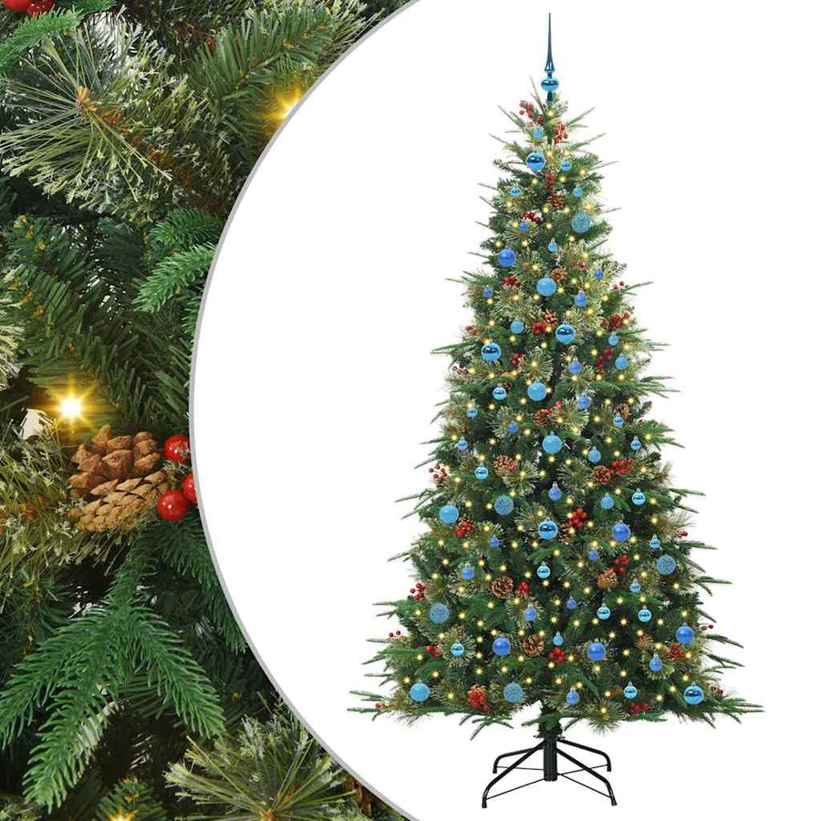 Kunstmatige Inklapbare Kerstboom Pe En Pvc Groen 240 cm