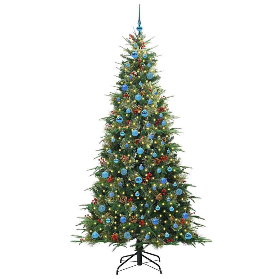Kunstmatige Inklapbare Kerstboom Pe En Pvc Groen 240 cm
