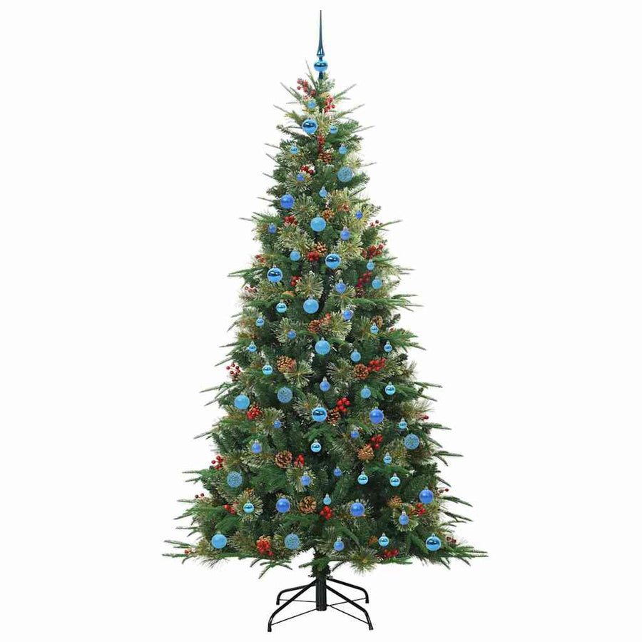 Kunstmatige Inklapbare Kerstboom Pe En Pvc Groen 240 cm