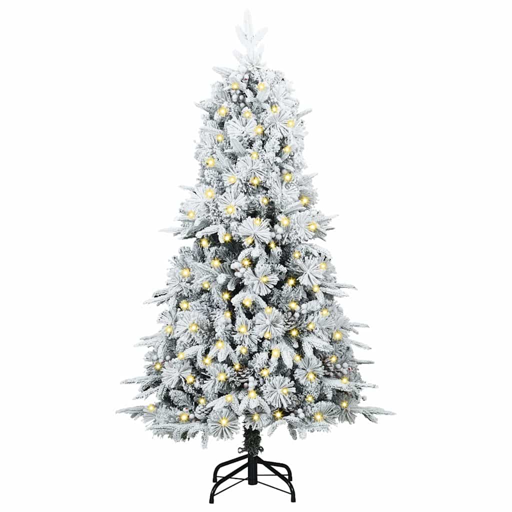 Kunstmatige Inklapbare Kerstboom Groen 120 cm PE en PVC