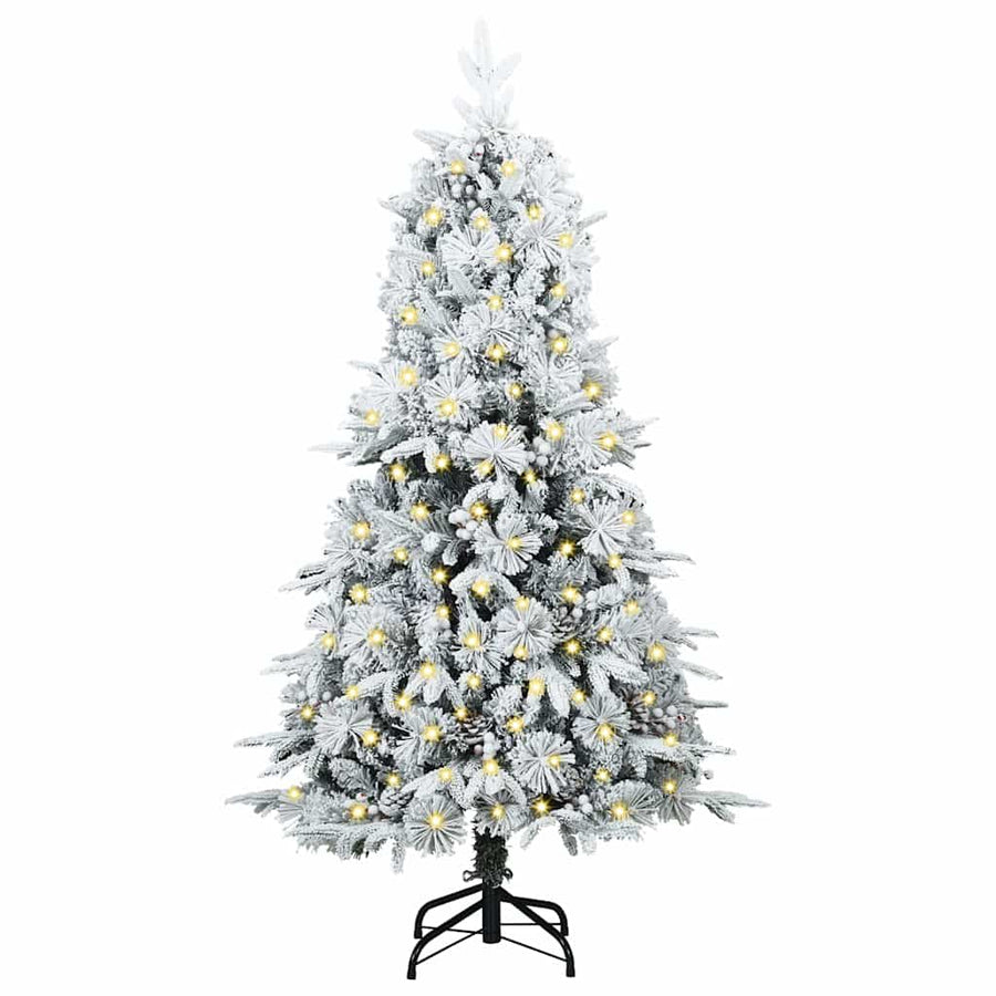 Kunstmatige Inklapbare Kerstboom Groen 120 cm PE en PVC