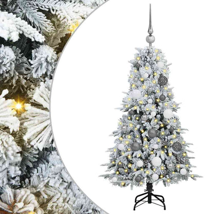 Kunstmatige Inklapbare Kerstboom Groen 120 cm PE en PVC
