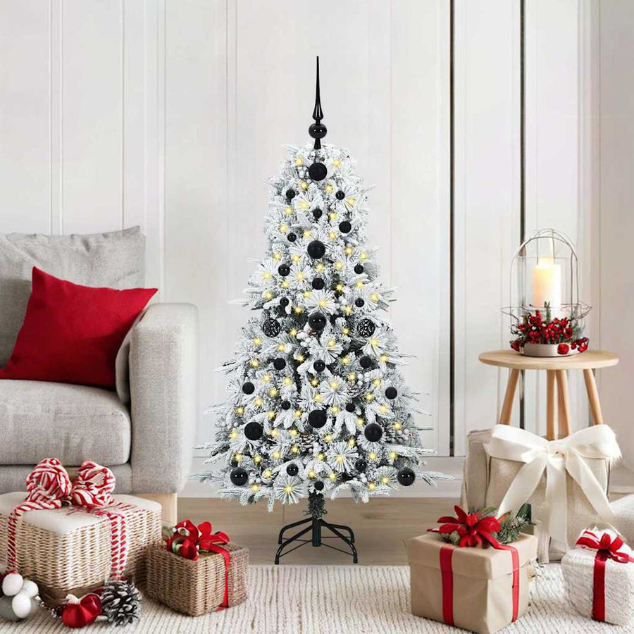 Kunstmatige Inklapbare Kerstboom Groen 120 cm PE en PVC
