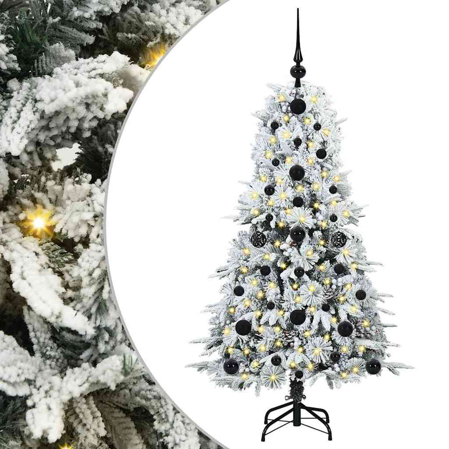 Kunstmatige Inklapbare Kerstboom Groen 120 cm PE en PVC