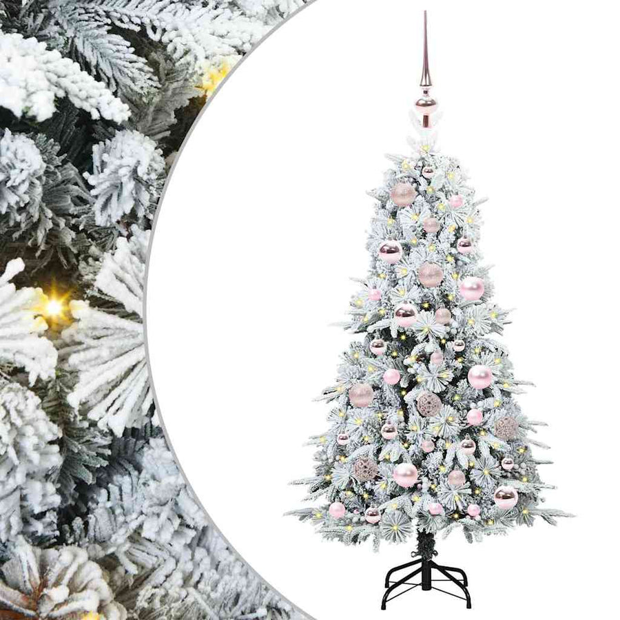 Kunstmatige Inklapbare Kerstboom Groen 120 cm PE en PVC