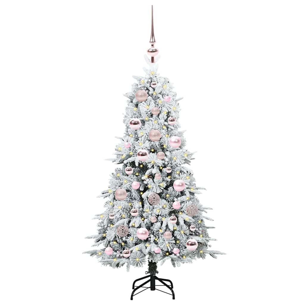 Kunstmatige Inklapbare Kerstboom Groen 120 cm PE en PVC
