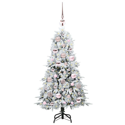 Kunstmatige Inklapbare Kerstboom Groen 120 cm PE en PVC