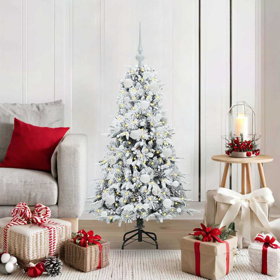Kunstmatige Inklapbare Kerstboom Groen 120 cm PE en PVC