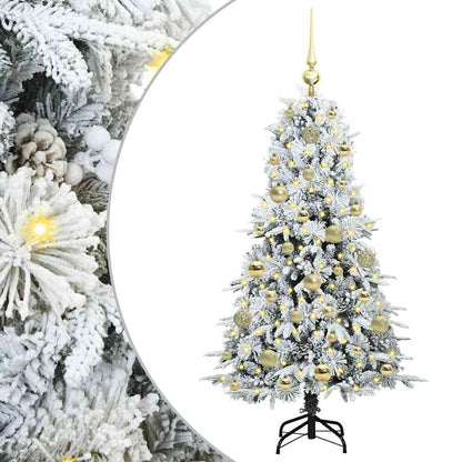 Kunstmatige Inklapbare Kerstboom Groen 120 cm PE en PVC