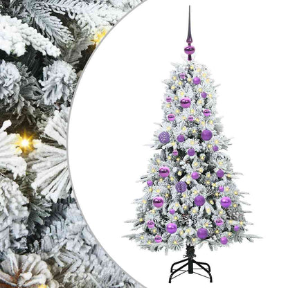 Kunstmatige Inklapbare Kerstboom Groen 120 cm PE en PVC