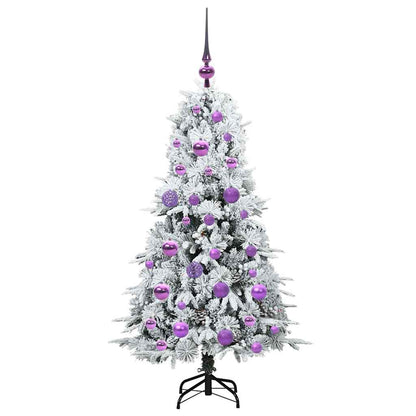 Kunstmatige Inklapbare Kerstboom Groen 120 cm PE en PVC