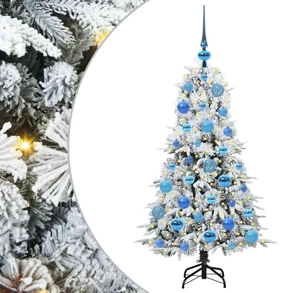 Kunstmatige Inklapbare Kerstboom Groen 120 cm PE en PVC