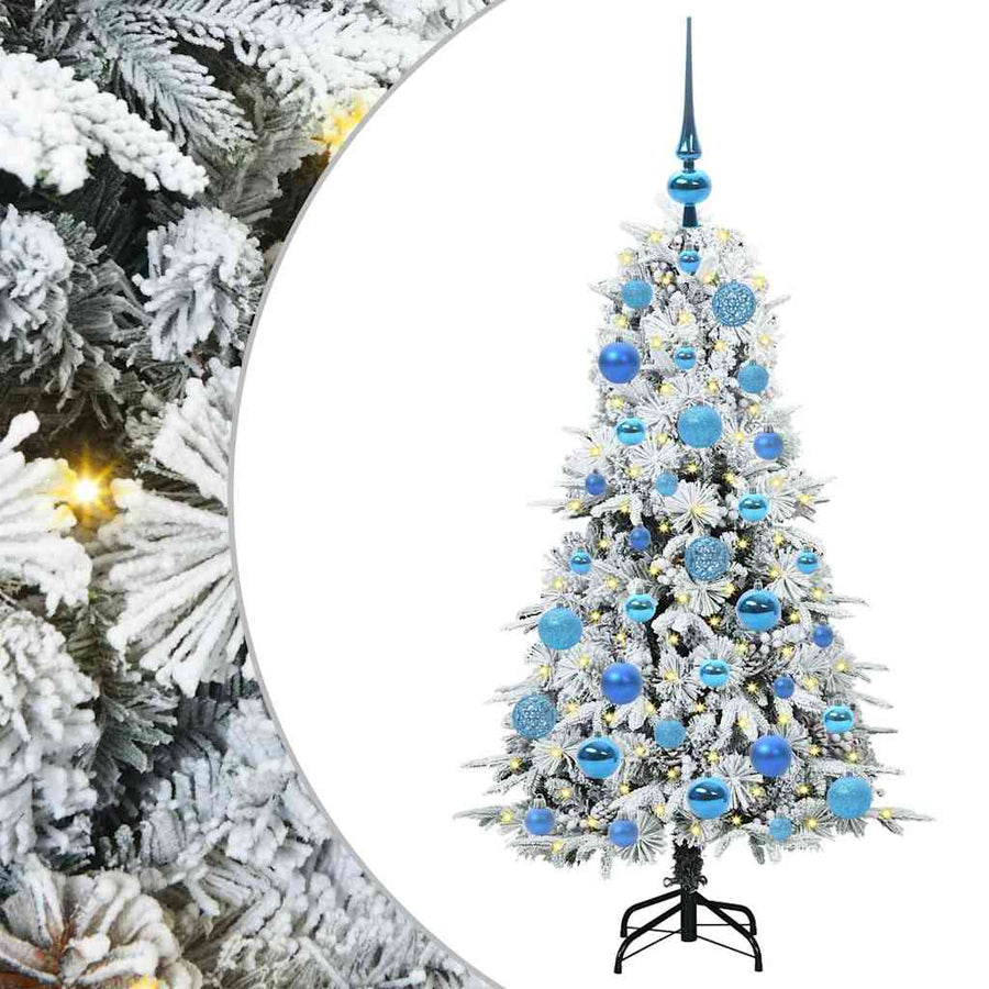 Kunstmatige Inklapbare Kerstboom Groen 120 cm PE en PVC