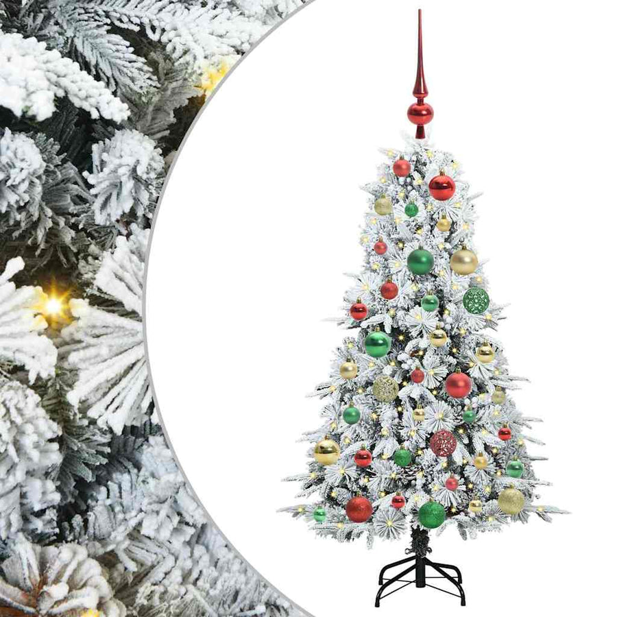 Kunstmatige Inklapbare Kerstboom Groen 120 cm PE en PVC
