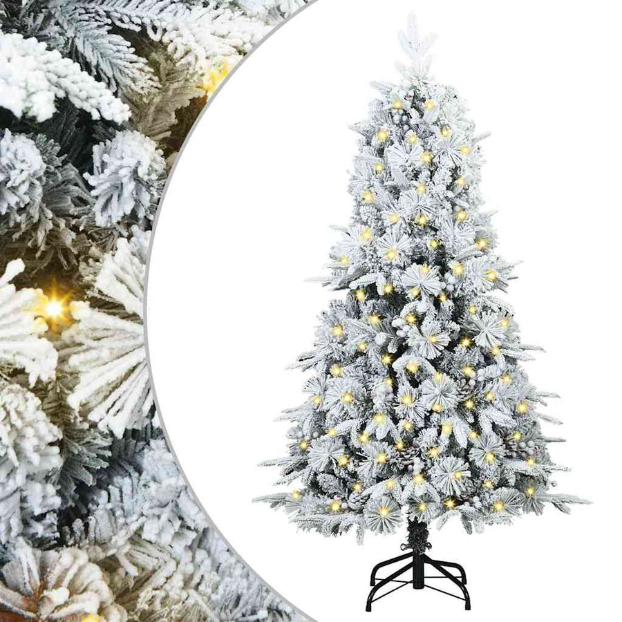 Kunstmatige Inklapbare Kerstboom Groen 150 cm PE en PVC