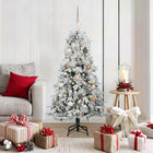 Kerstboom wit 150 cm PE PVC