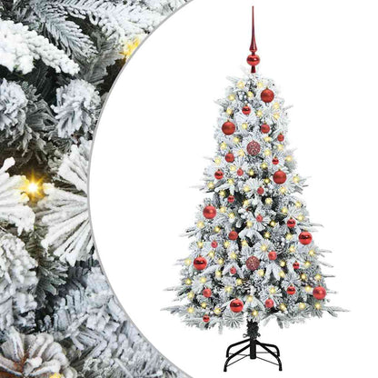 Kunstmatige Inklapbare Kerstboom Groen 150 cm PE en PVC