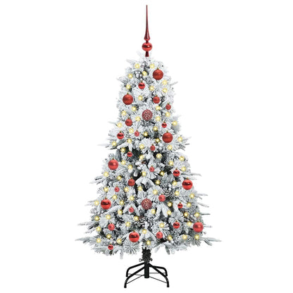 Kunstmatige Inklapbare Kerstboom Groen 150 cm PE en PVC