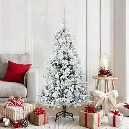Kunstmatige Inklapbare Kerstboom Groen 150 cm PE en PVC