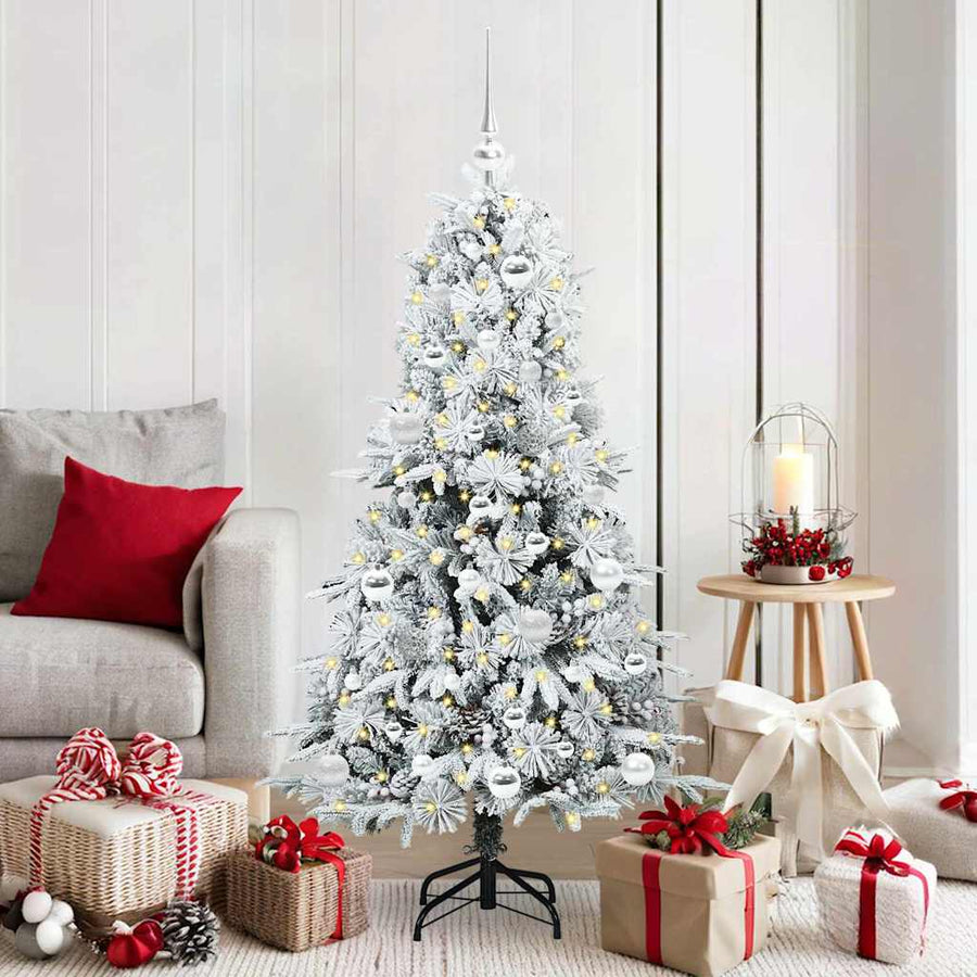 Kunstmatige Inklapbare Kerstboom Groen 150 cm PE en PVC