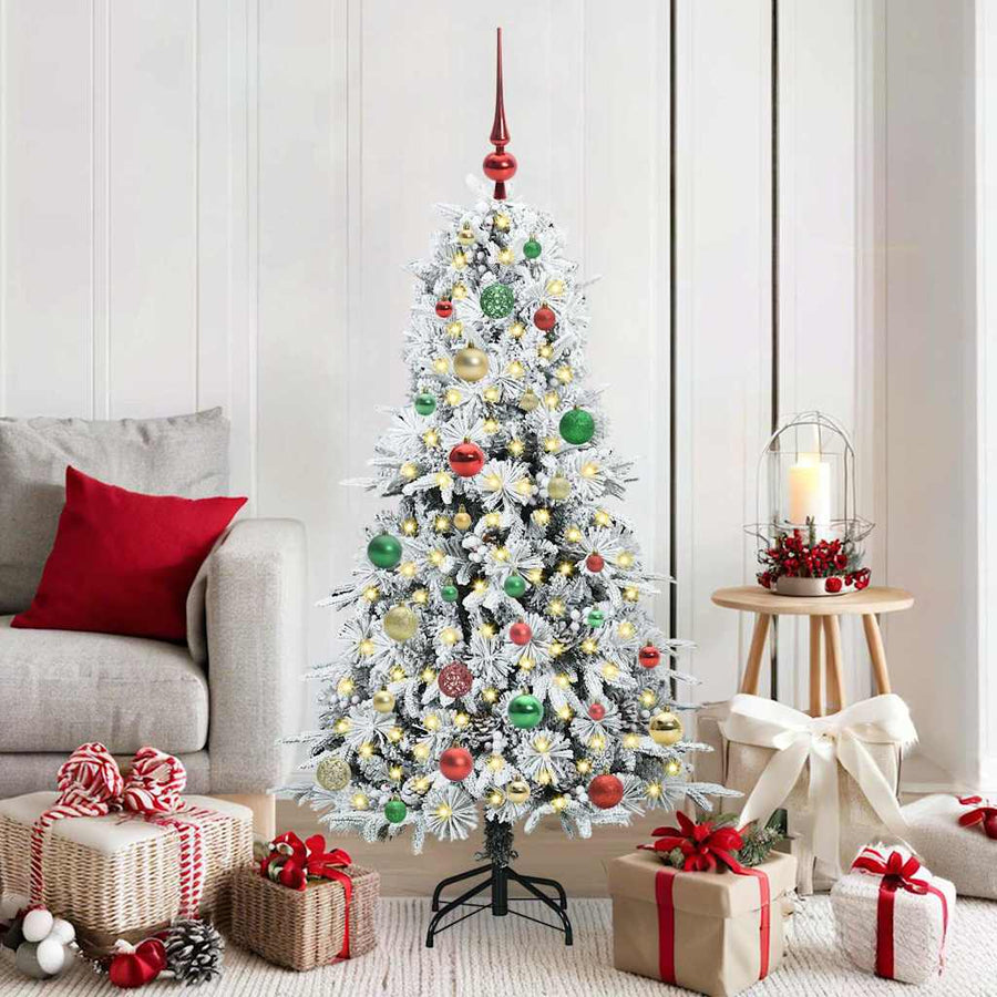 Kunstmatige Inklapbare Kerstboom Groen 150 cm PE en PVC