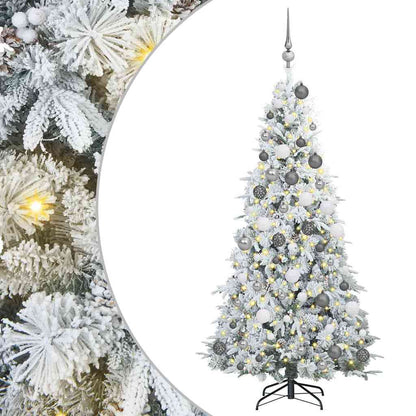 Kunstmatige Inklapbare Kerstboom Groen 180 cm PE en PVC