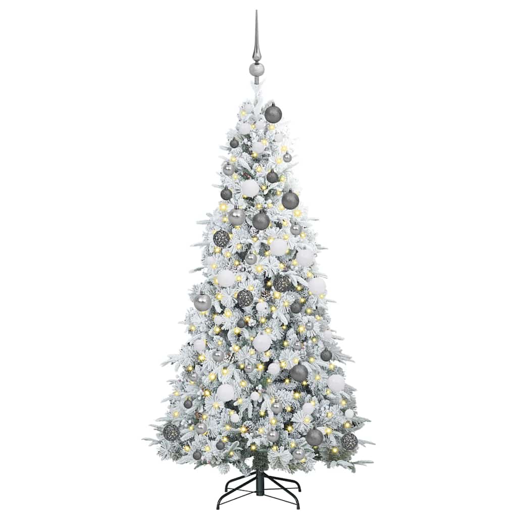 Kunstmatige Inklapbare Kerstboom Groen 180 cm PE en PVC