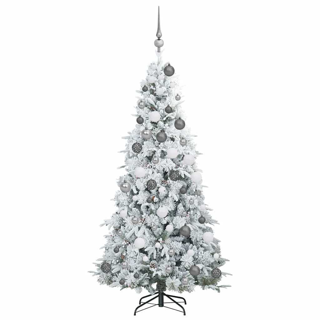 Kunstmatige Inklapbare Kerstboom Groen 180 cm PE en PVC