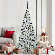 Kerstboom kunststof 180 cm wit PE PVC